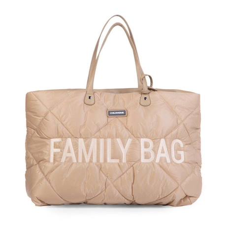 Sac fourre-tout matelassé- Family Bag - Childhome BEIGE 1 - vertbaudet enfant 