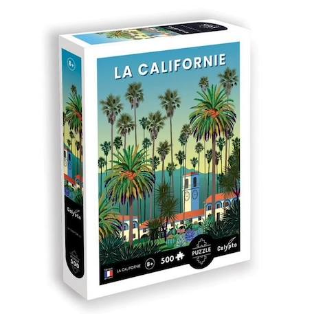 Puzzle 500 pièces - SENTOSPHERE - Calypto - Vintage - Californie - Pour enfants dès 10 ans BLANC 1 - vertbaudet enfant 