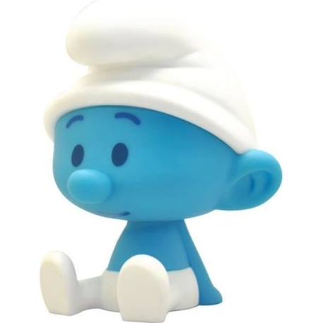 Plastoy - Les Schtroumpfs - Tirelire Chibi Schtroumpf 16 cm BLEU 1 - vertbaudet enfant 