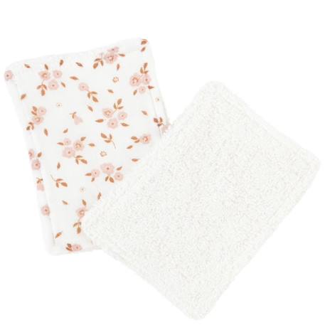 Lot de 12 lingettes lavables coton bio* Thaïs BEIGE 3 - vertbaudet enfant 