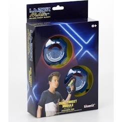 Jouet-Jeux de plein air-Jeu Laser Game - Silverlit - Lazer Mad - Dual Target Module - Pour Enfants dès 6 ans - Noir