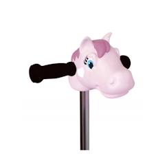 -Accessoire trottinette enfant - Micro Tête de poney Rose - Mixte