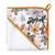 Cape de Bain en Coton et Bambou Sevira Kids - Néo Vintage - Mixte - 100x100cm - Blanc BLANC 1 - vertbaudet enfant 