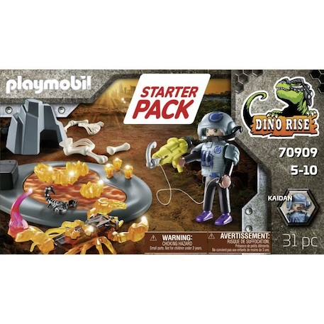 PLAYMOBIL - 70909 - Starter Pack Agent avec Scorpion de feu - Figurine et Accessoires BLEU 4 - vertbaudet enfant 