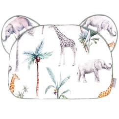 Coussin plat réversible Safari - Sevira Kids - Multicolore - Bébé - Blanc - 25 cm x 35 cm  - vertbaudet enfant