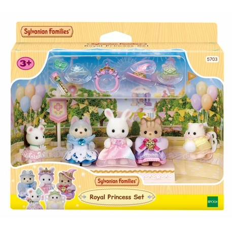 Set de 5 figurines bébés en costumes de princesses - SYLVANIAN FAMILIES - Modèle 5703 - Mixte BLANC 6 - vertbaudet enfant 