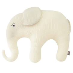 -Peluche Eléphant en tricot - SEVIRA KIDS - Plush - Beige - écru - Bébé