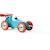 Voiture de course à trainer turquoise-rouge - VILAC - Bolide en bois pour enfant BLEU 1 - vertbaudet enfant 