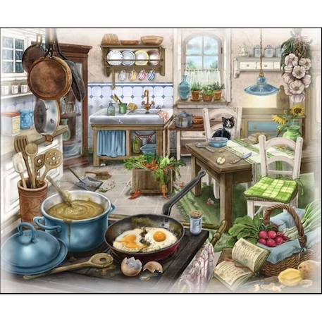 Puzzle Escape 99p - La cuisine du manoir - Ravensburger - Fantastique - Mixte - A partir de 12 ans BLANC 2 - vertbaudet enfant 