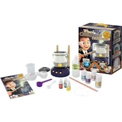 Jouet-Jeux de société-Jeux de mémoire et d'observation-Kit de chimie des sorciers Buki - 30 expériences magiques - Effets lumineux et fumée - Dès 8 ans