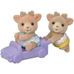 Poupée - SYLVANIAN FAMILIES - Les jumeaux Renne - Blanc - Mixte - 5693  - vertbaudet enfant