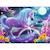 Puzzle enfant 100 pièces XXL - Licorne scintillante - Ravensburger VIOLET 1 - vertbaudet enfant 