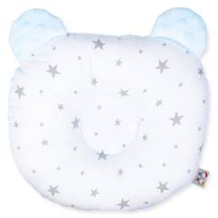 Chambre et rangement-Literie-Oreiller-Coussin de maintien anti tête plate - SEVIRA KIDS - Stella - Bleu - 30 cm x 25 cm