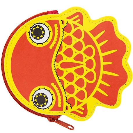 Rico Design - Porte monnaie Poisson rouge BLANC 1 - vertbaudet enfant 