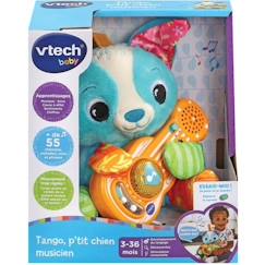 Jouet-Premier âge-Doudous et jouets en tissu-VTECH BABY - Tango, P’tit Chien Musicien