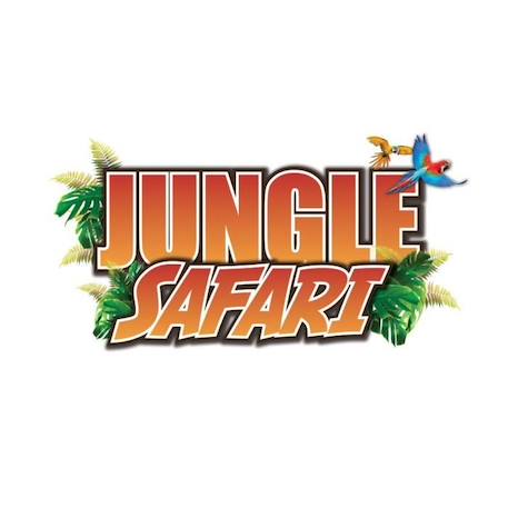 Stickers Jungle Safari - W WALLTASTIC - 82 stickers - Thème Déco - Vinyle Beige MARRON 2 - vertbaudet enfant 