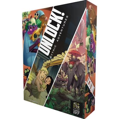 Unlock! Mythic Adventures   - Asmodee - Jeu de société VERT 1 - vertbaudet enfant 