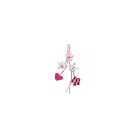 Porte Tétine & Hochet - Trousselier - Rose - Pour Enfant - A partir de 3 ans ROSE 1 - vertbaudet enfant 