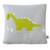 Sevira Kids - Taie de coussin en tricot de coton - DINO GRIS 1 - vertbaudet enfant 