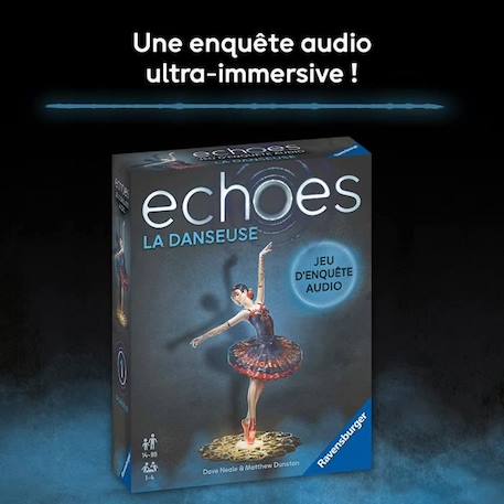 Jeu de stratégie Ravensburger Echoes La Danseuse - De 1 à 4 joueurs - Version Française BLEU 3 - vertbaudet enfant 