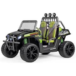 Jouet-Jeux d'imagination-Véhicule tout-terrain électrique - POLARIS RZR PRO Green Shadow - PEG PEREGO