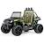 Véhicule tout-terrain électrique - POLARIS RZR PRO Green Shadow - PEG PEREGO BLANC 1 - vertbaudet enfant 