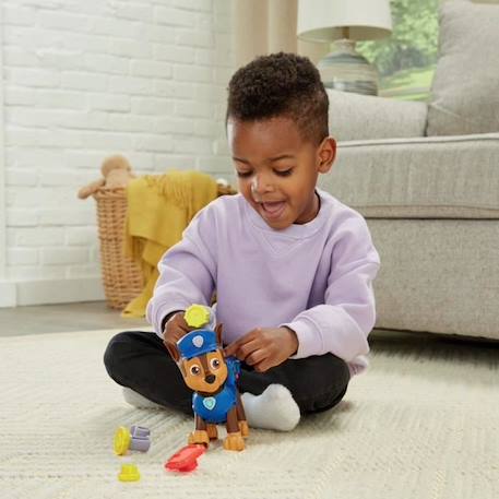 Figurine interactive VTECH Pat Patrouille - Chase avec accessoires de sauvetage pour enfants de 3 à 7 ans BLANC 6 - vertbaudet enfant 