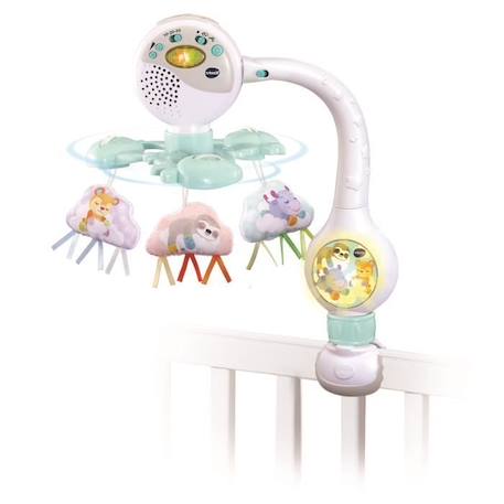 VTECH BABY - Mobilo Clip des Baby Loulous BLANC 1 - vertbaudet enfant 