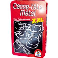 -Casse-tête-métal XXL - Jeux de Société - SCHMIDT SPIELE - Des défis métalliques à la taille XXL pour les amateurs de casse-tête !