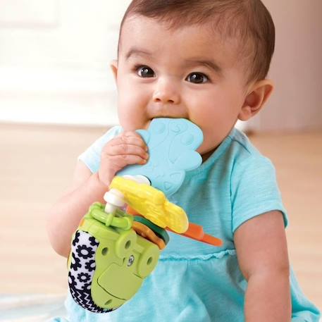 Hochet Sensoriel Clés Magiques Vtech Baby en bioplastique VERT 5 - vertbaudet enfant 