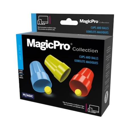 Coffret de magie - MEGAGIC - Gobelets Magiques - Tour de magie pour enfant JAUNE 1 - vertbaudet enfant 