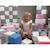 Pyramide en mousse pour enfant - Velinda - lot de 45 blocs - blanc, rose, gris BLANC 3 - vertbaudet enfant 