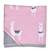 Couverture pour  en coton bio Licorne ROSE 4 - vertbaudet enfant 