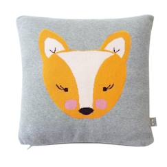 Sevira Kids - Taie de coussin en tricot de coton - RENARD  - vertbaudet enfant