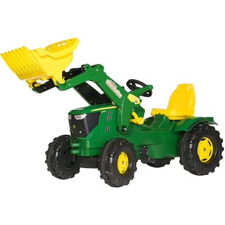 JOHN DEERE 6210R avec chargeur Série Rolly FarmTr… VERT 1 - vertbaudet enfant 