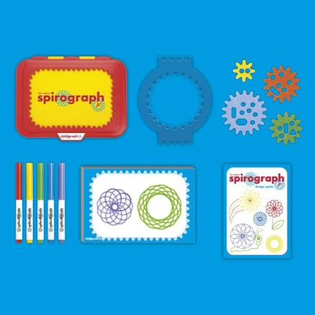 SPIROGRAPH Junior ROUGE 6 - vertbaudet enfant 