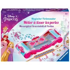 Jouet-Activités artistiques et musicales-Loisirs créatifs-Perles, mode et coffrets créatifs-Métier à tisser Disney Princesses - Création mode - 00023540 - Dès 5 ans