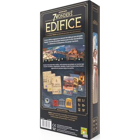 7 Wonders Edifices - Jeu de société - Asmodee NOIR 3 - vertbaudet enfant 