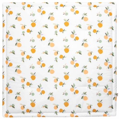 Tapis de parc/éveil réversible - SEVIRA KIDS - Clem - Blanc - Multicolore - 95 cm x 95 cm BLANC 1 - vertbaudet enfant 