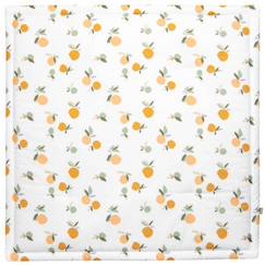 Jouet-Premier âge-Tapis d'éveil et portiques-Tapis de parc/éveil réversible - SEVIRA KIDS - Clem - Blanc - Multicolore - 95 cm x 95 cm