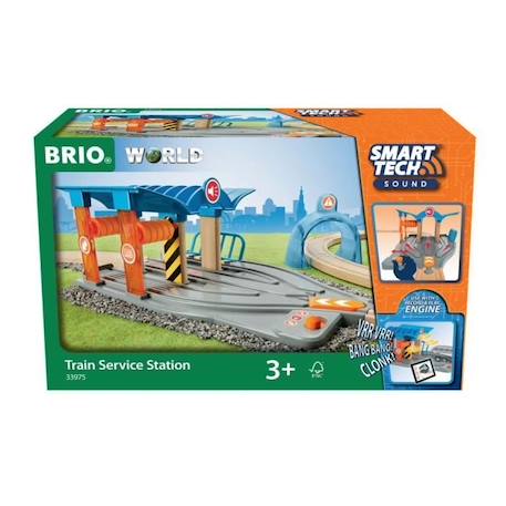 BRIO - Station de services Smart Tech Sound VERT 3 - vertbaudet enfant 