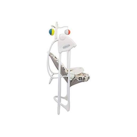 Balançoire électrique Graco Lovin Hug avec arche de jeu pour bébé et table - Blanc BLANC 4 - vertbaudet enfant 