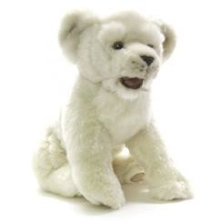 Jouet-Premier âge-Peluches-Peluche lionceau blanc 32cm - ANIMA - Peluche - Blanc - Mixte - 3 ans