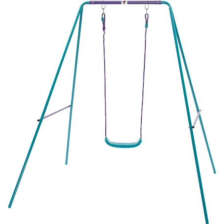 Balançoire - PLUM - Simple turquoise - Enfant - Métal - A partir de 3 ans VERT 1 - vertbaudet enfant 