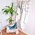 Cape de bain en coton et bambou - SAFARI Blanc 100 x 100 cm BLANC 4 - vertbaudet enfant 