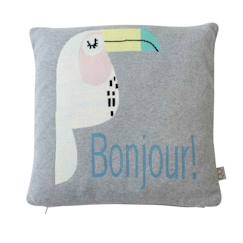 Sevira Kids - Taie de coussin en tricot de coton - TOUCAN  - vertbaudet enfant