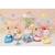 Figurines miniatures - SYLVANIAN FAMILIES - 5646 - La fille Chat bicolore et son goûter d’anniversaire BLANC 4 - vertbaudet enfant 