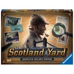 -Scotland Yard Sherlock Holmes, Jeu de stratégie famille, dès 10 ans, 27344, Ravensburger