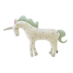 -Peluche Licorne écru en tricot - SEVIRA KIDS - Plush - 0 mois - Mixte - 53 cm x 36 cm