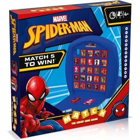 SPIDER-MAN Match BLEU 1 - vertbaudet enfant 